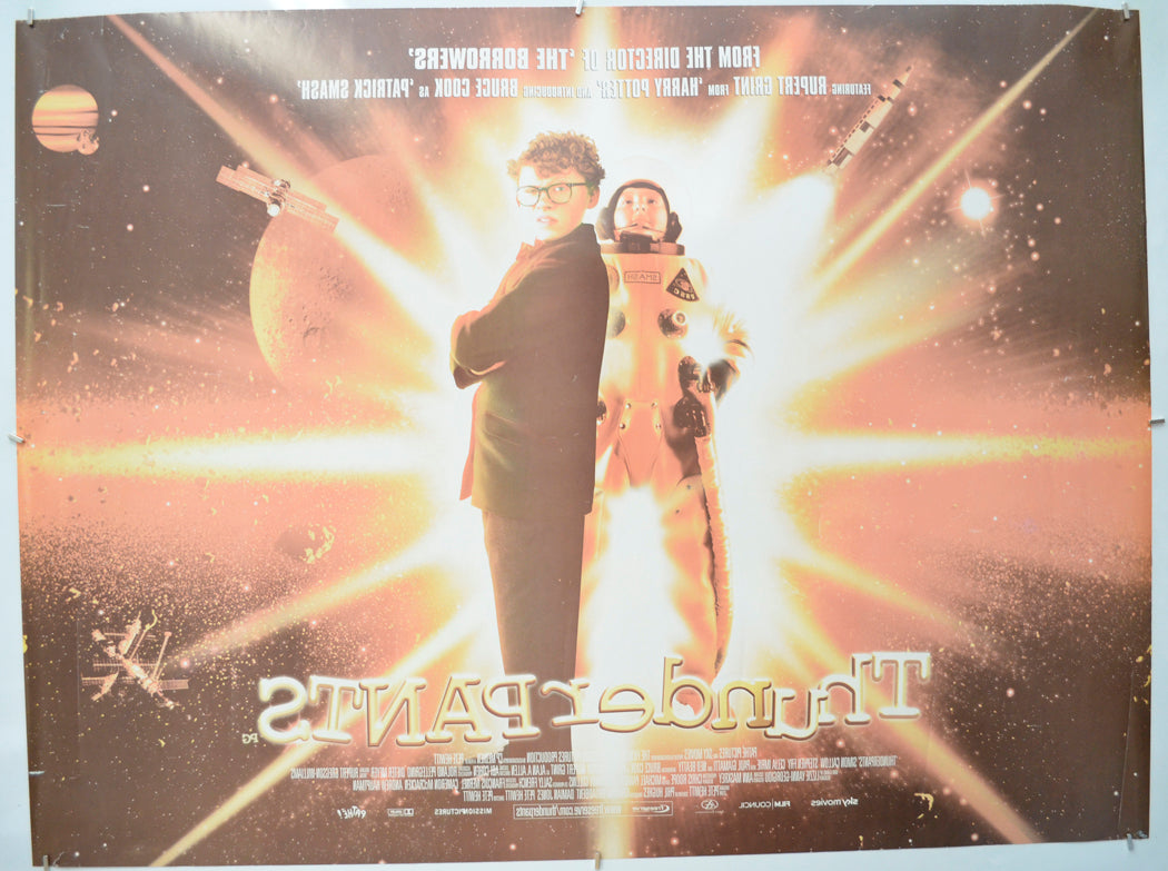 THUNDERPANTS (Back) Cinema Quad Movie Poster