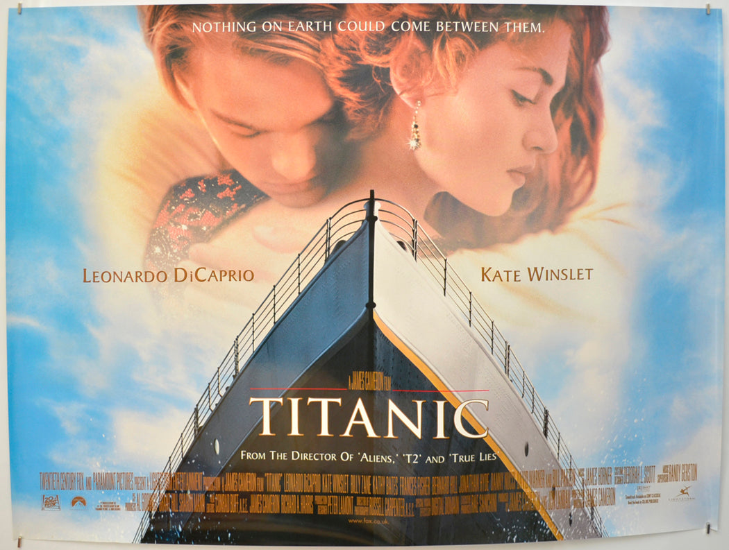 Titanic Original Quad Poster - Film Poster - Movie Poster