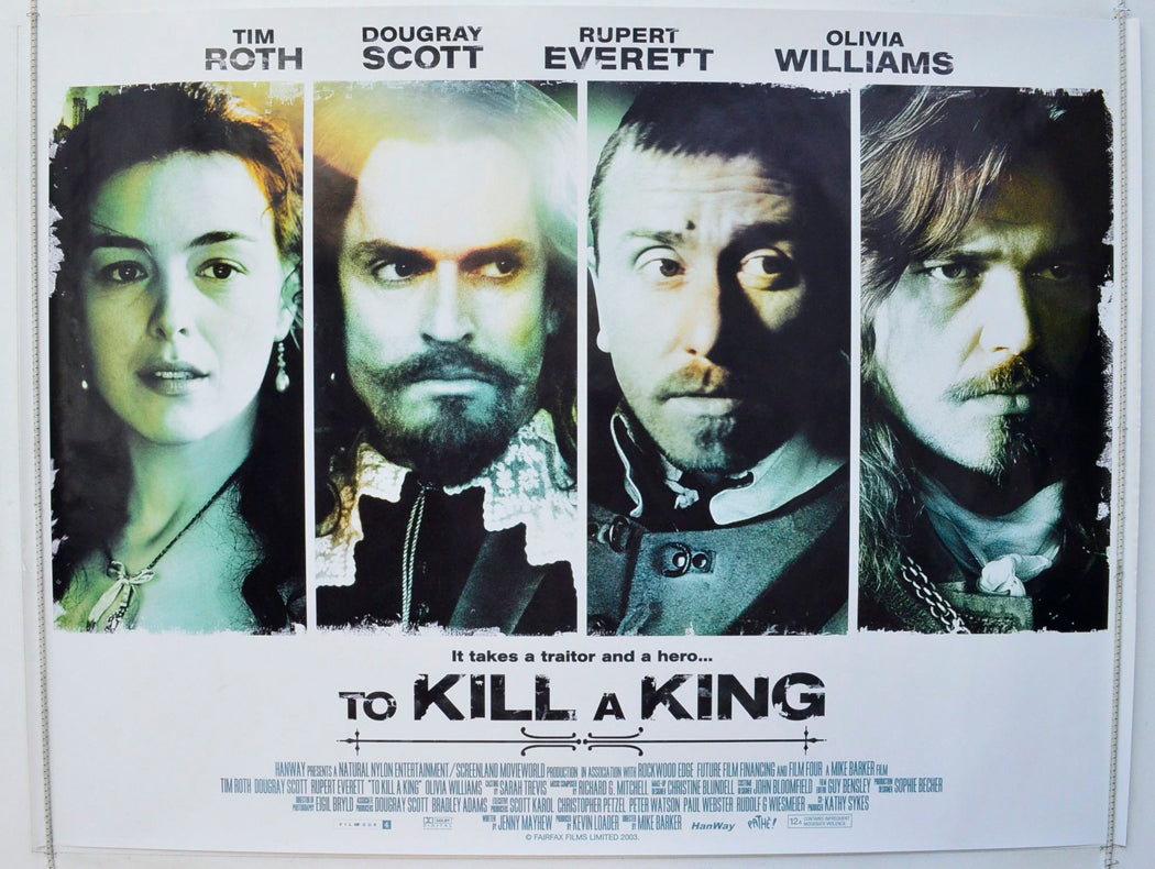 To Kill A King Original British Quad Poster - Film Poster - Movie Poster