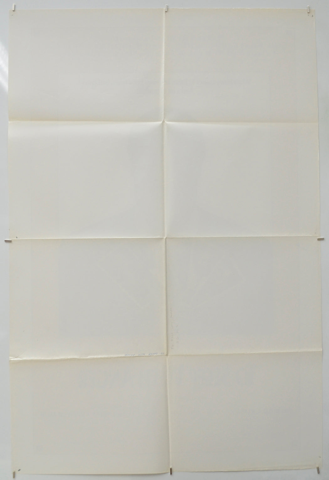 TO SLEEP WITH ANGER (Back) Cinema One Sheet Movie Poster