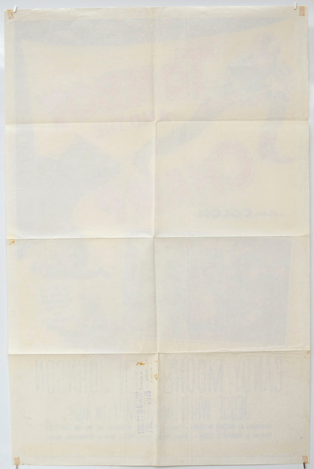 TOMBOY AND THE CHAMP (Back) Cinema One Sheet Movie Poster