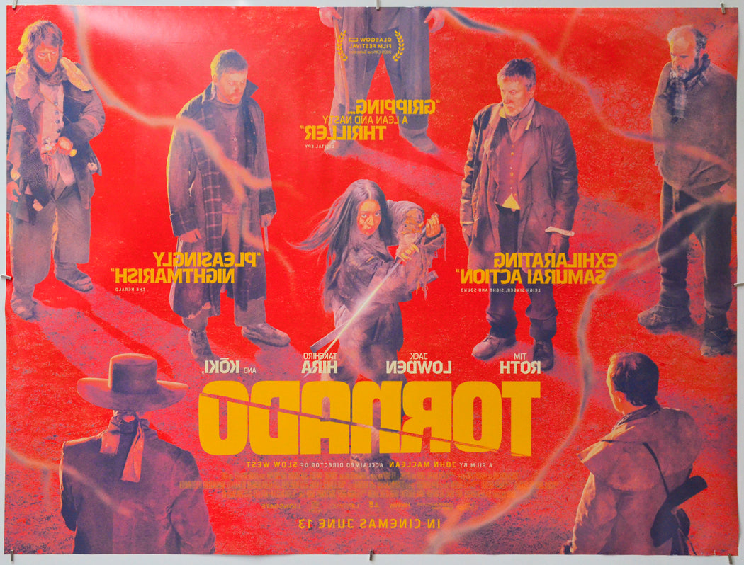 Tornado (Back) Cinema Quad Movie Poster