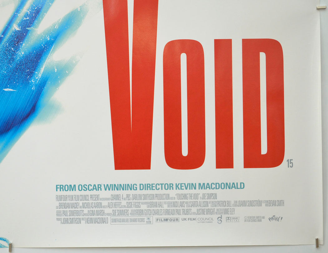 TOUCHING THE VOID (Bottom Right) Cinema Quad Movie Poster
