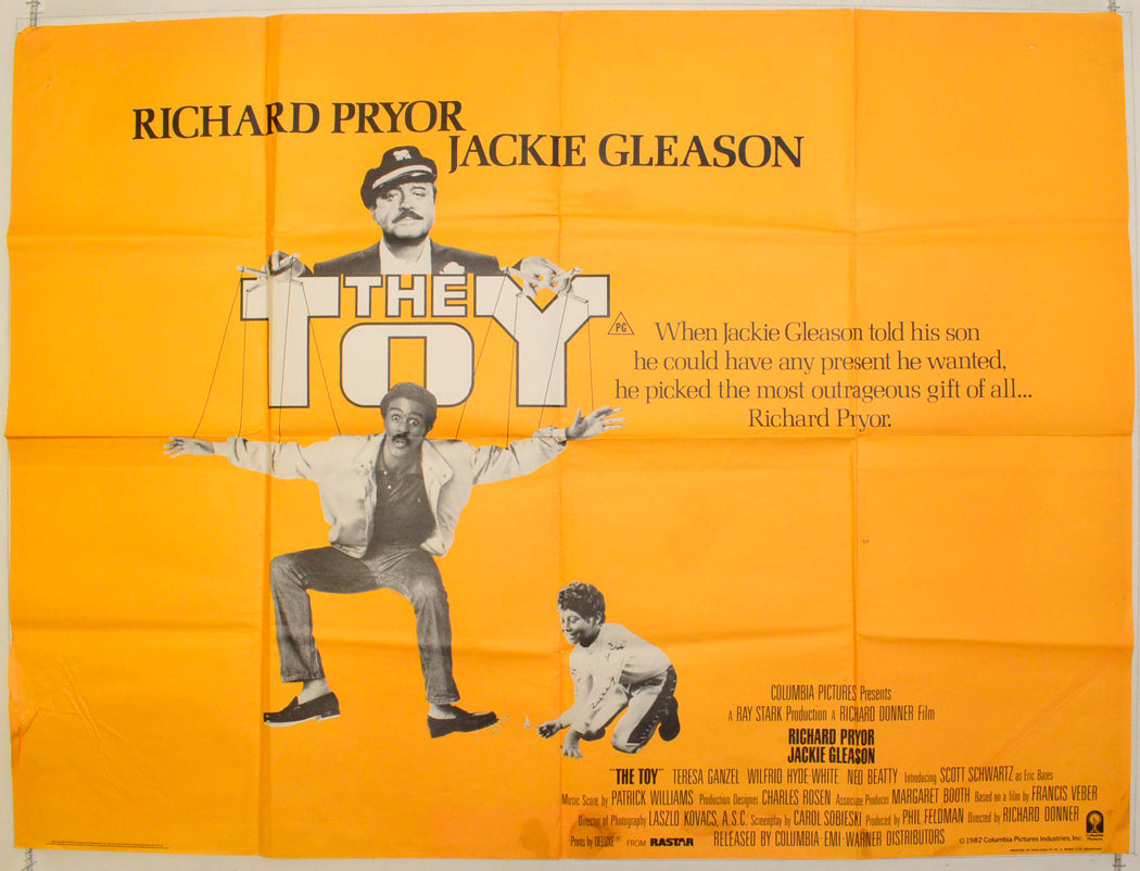 The Toy Original British Quad Poster - Film Poster - Movie Poster