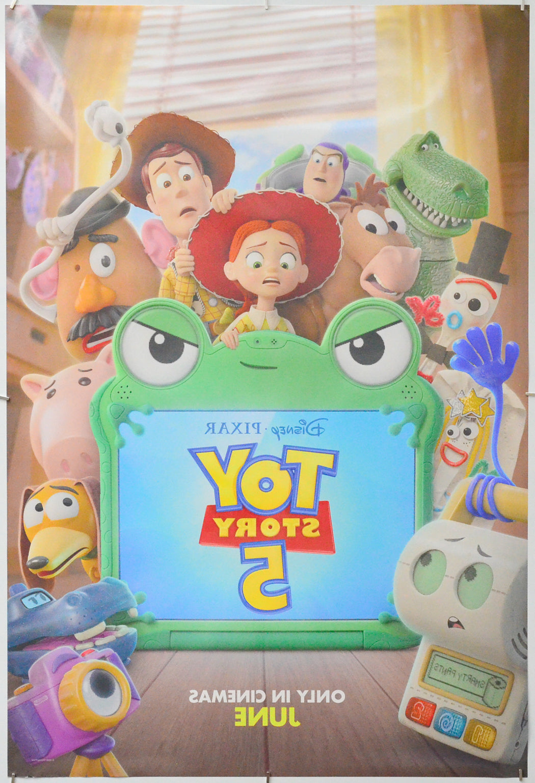 Toy Story 5 (Back) Cinema One Sheet Movie Poster