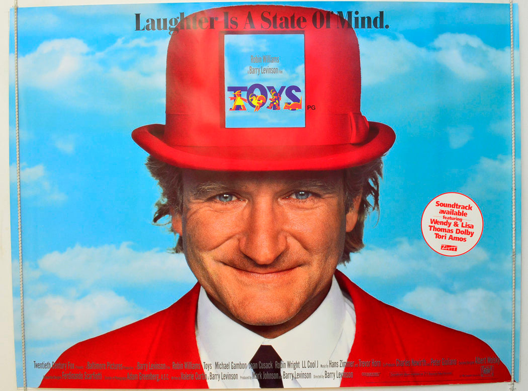 Toys Original British Quad Poster - Film Poster - Movie Poster