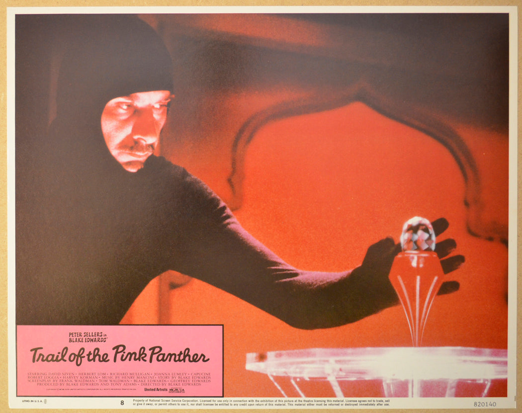 TRAIL OF THE PINK PANTHER (Card 8) Cinema Lobby Card Set