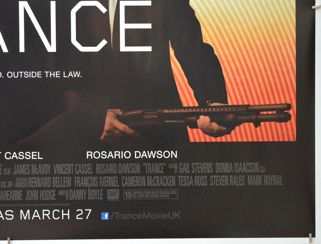 TRANCE (Bottom Right) Cinema Quad Movie Poster