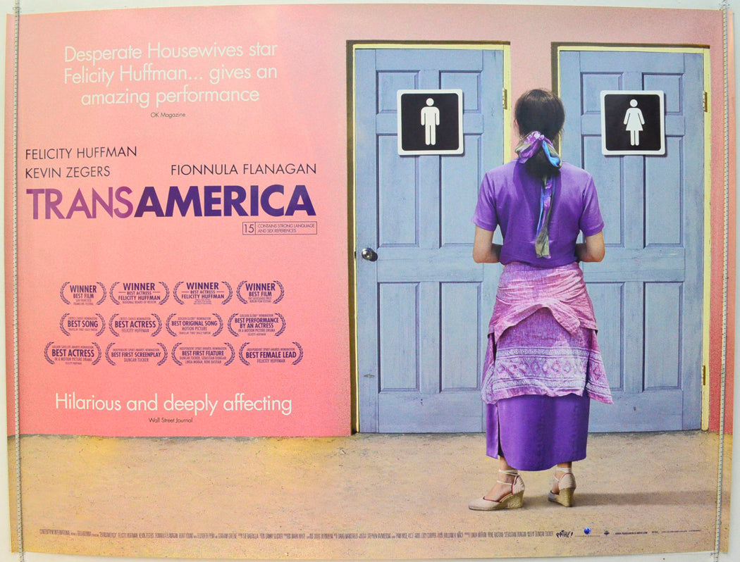 Transamerica Original British Quad Poster - Film Poster - Movie Poster