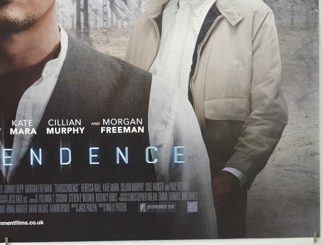 TRANSCENDENCE (Bottom Right) Cinema Quad Movie Poster