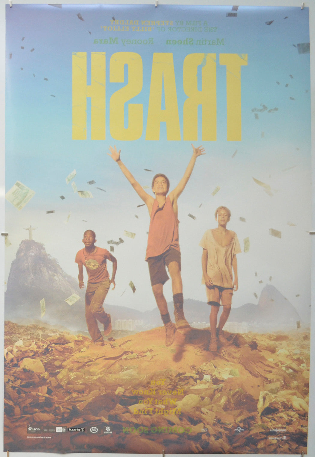 Trash (Back) Cinema One Sheet Movie Poster