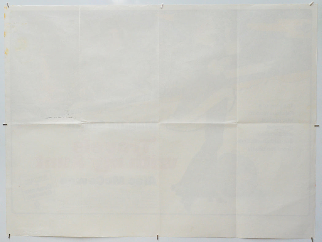 Travels With My Aunt (Back) Cinema Quad Movie Poster