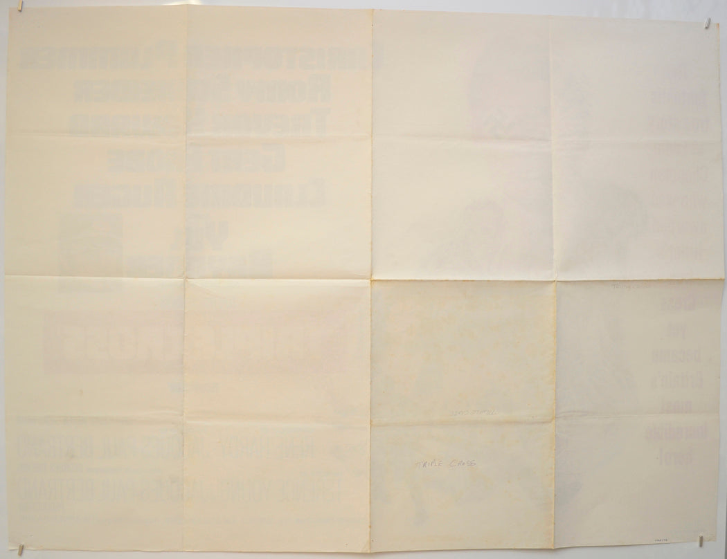 TRIPLE CROSS (Back) Cinema Quad Movie Poster