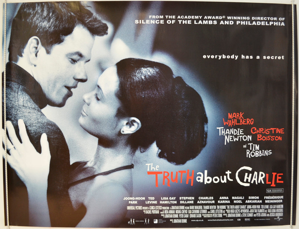 The Truth About Charlie Original Quad Poster - Film Poster - Movie Poster