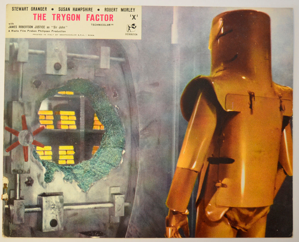 THE TRYGON FACTOR (Card 5) Cinema Colour FOH Stills / Lobby Cards