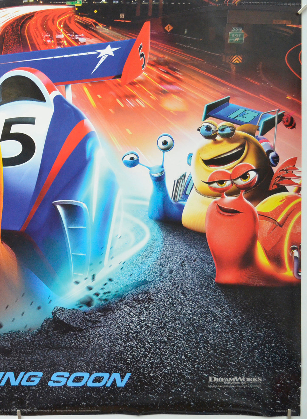 TURBO (Bottom Right) Cinema One Sheet Movie Poster