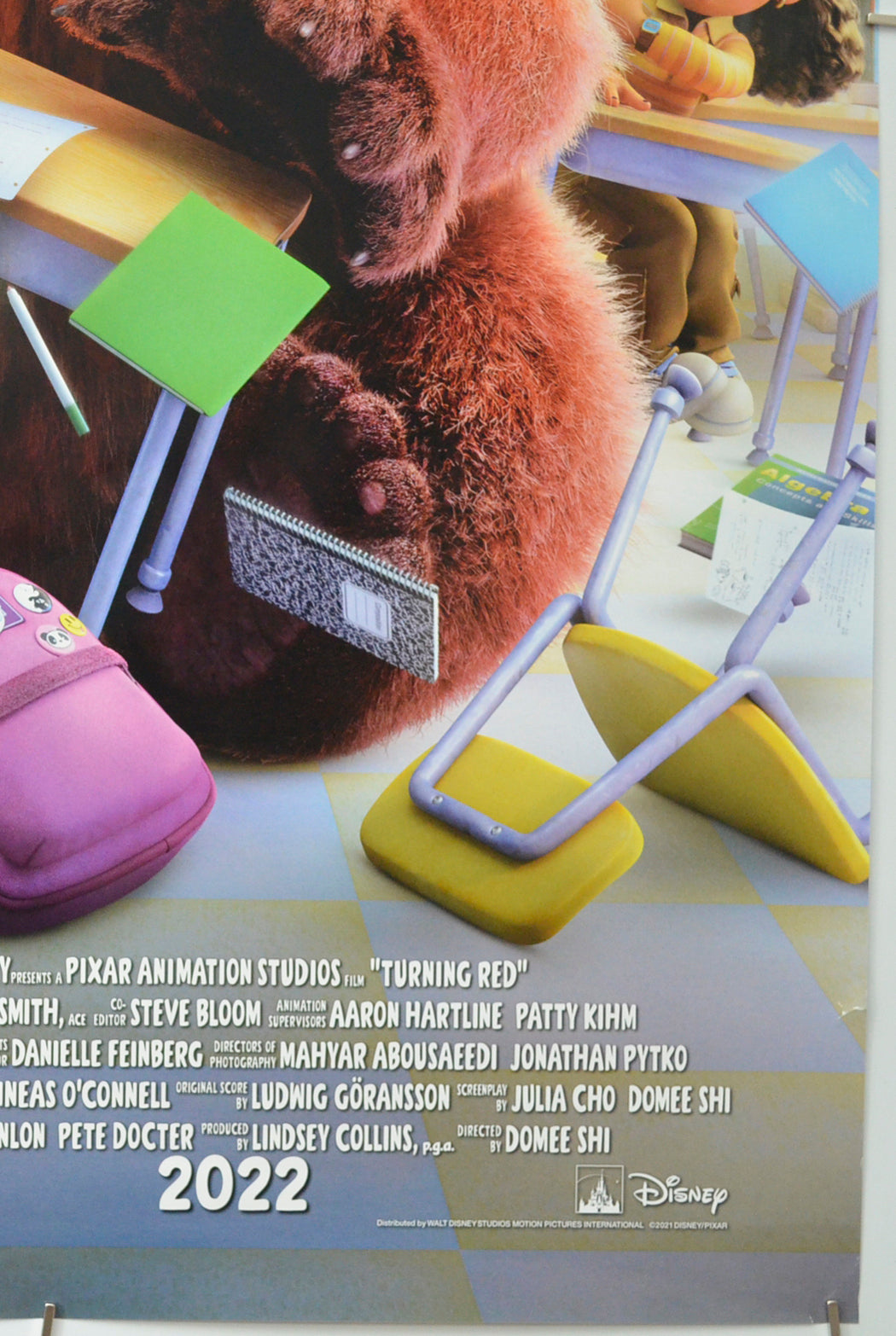 TURNING RED (Bottom Right) Cinema One Sheet Movie Poster