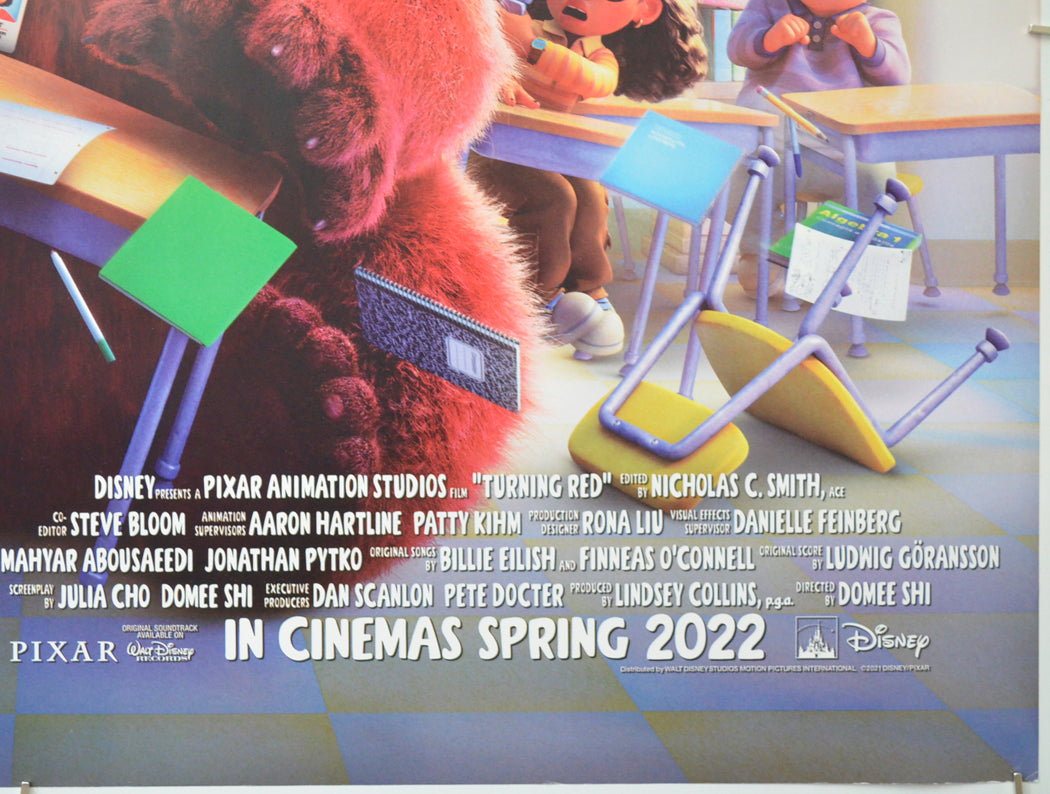 TURNING RED (Bottom Right) Cinema Quad Movie Poster