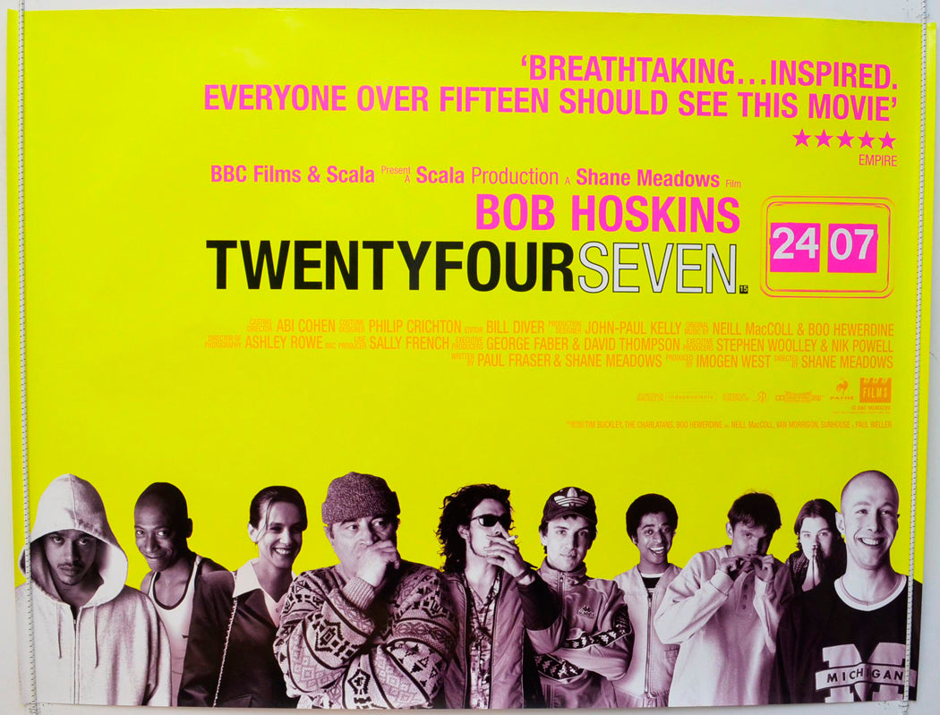 Twenty Four Seven Original British Quad Poster - Film Poster - Movie Poster