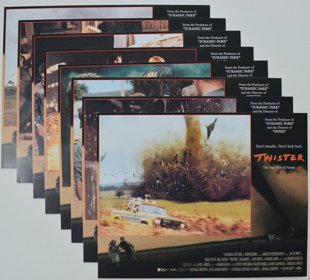 TWISTER (Full View) Cinema Set of Lobby Cards