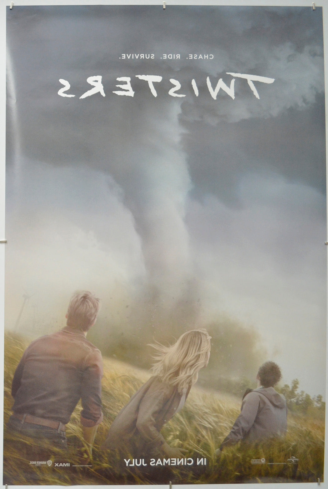 Twisters (Back) Cinema One Sheet Movie Poster