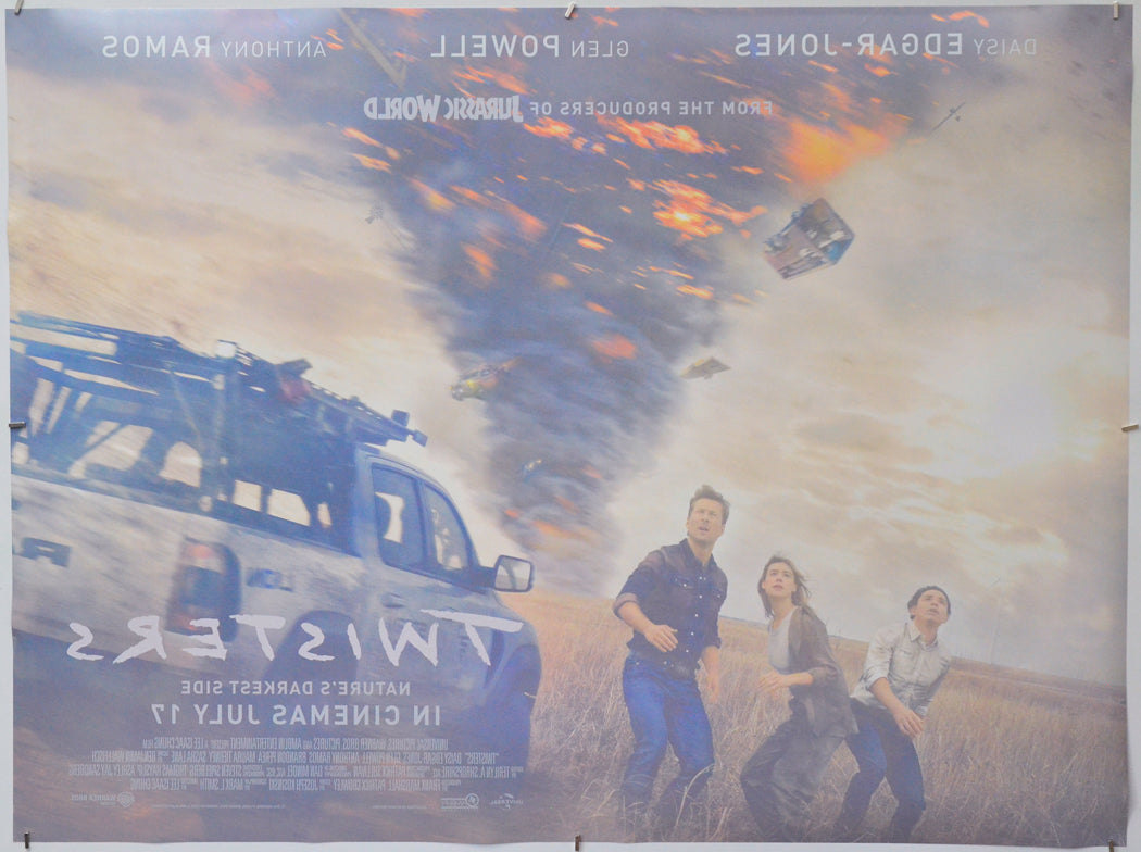 Twisters (Back) Cinema Quad Movie Poster