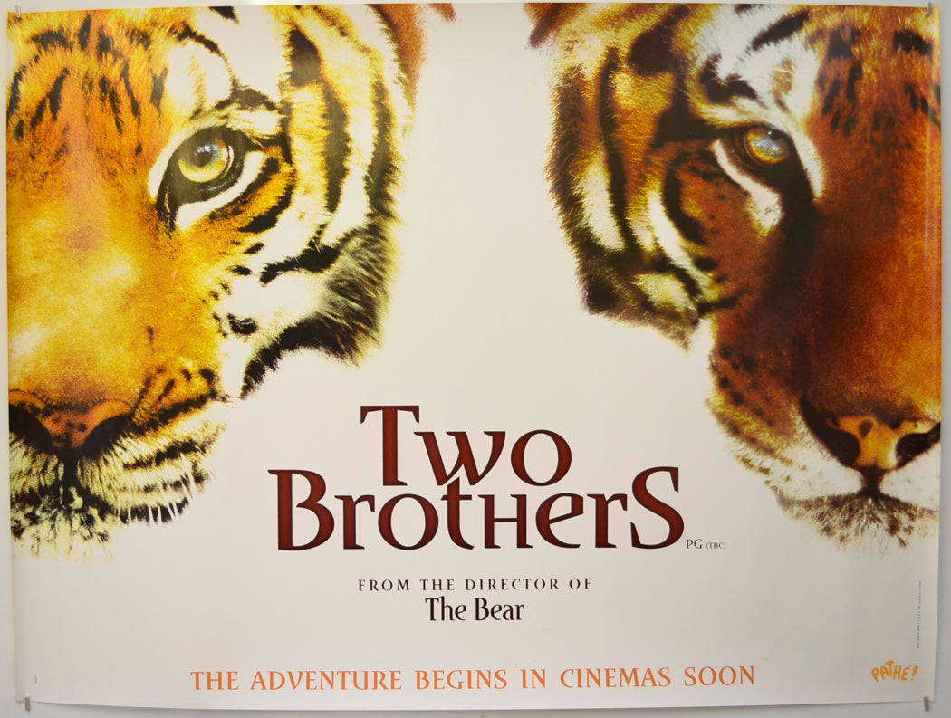 Two Brothers (Teaser / Advance Version) Original Quad Poster - Film Poster - Movie Poster