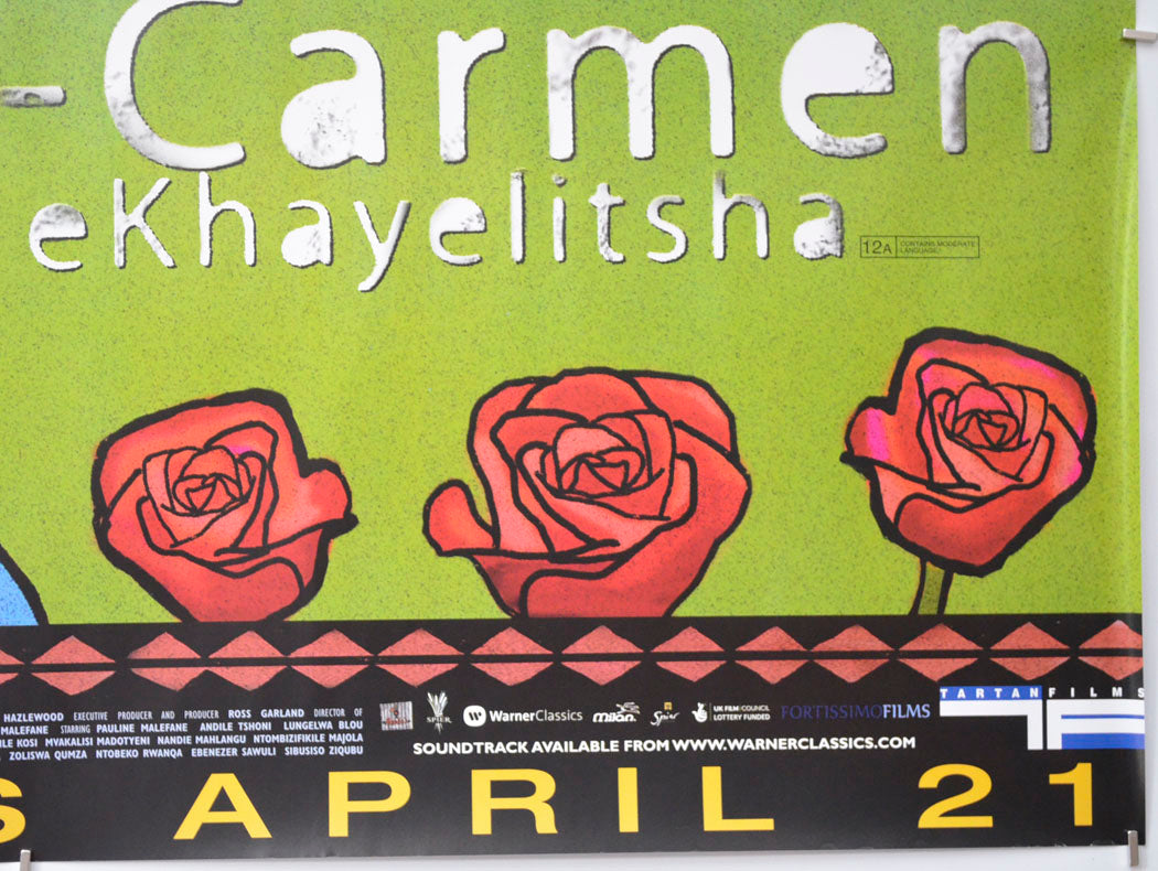 U-CARMEN EKHAYELITSHA (Bottom Right) Cinema Quad Movie Poster