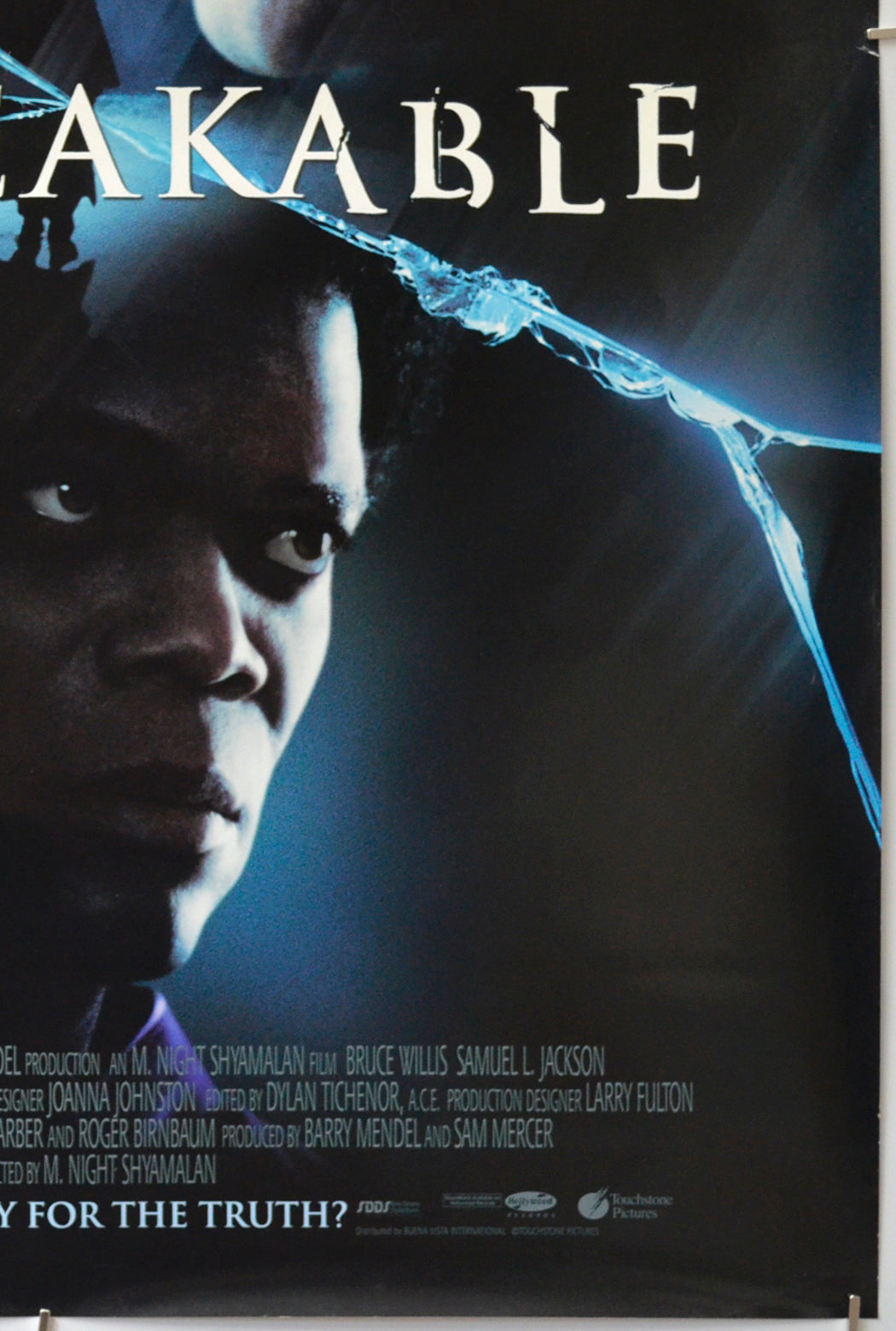 UNBREAKABLE (Bottom Right) Cinema One Sheet Movie Poster