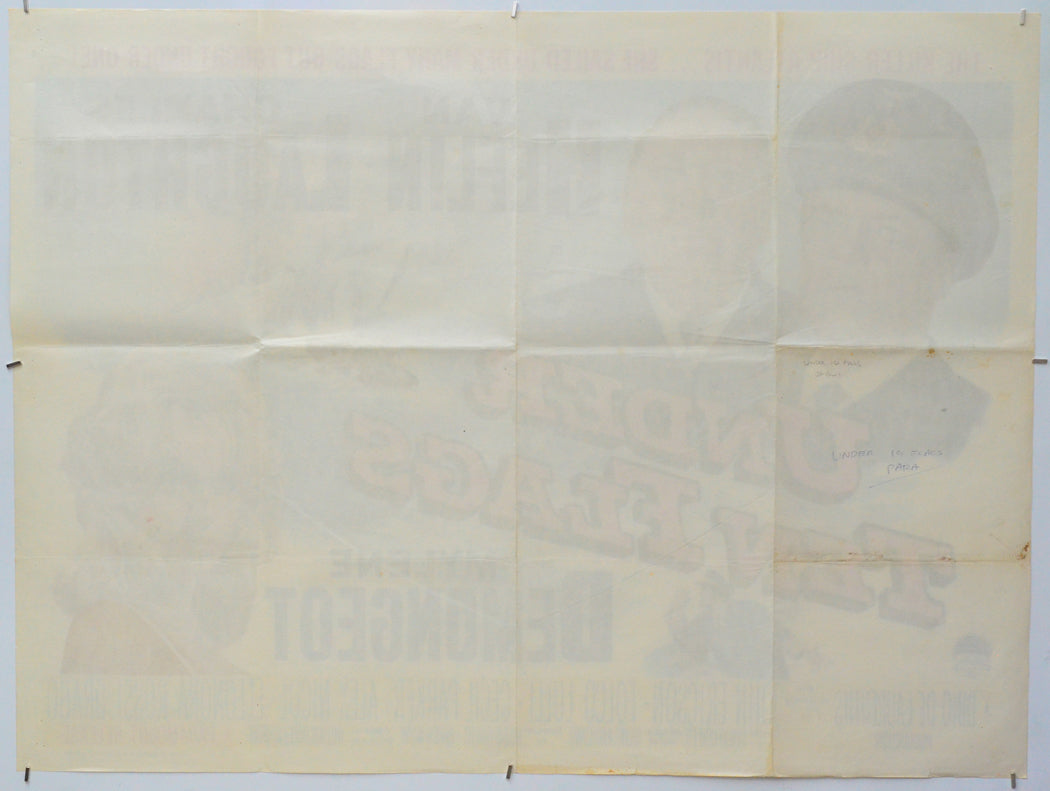 Under Ten Flags (Back) Cinema Quad Movie Poster