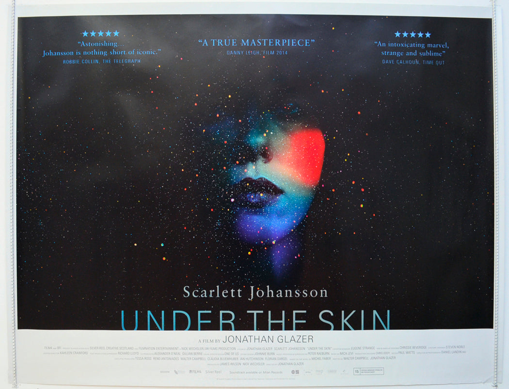 Under The Skin Original British Quad Poster - Film Poster - Movie Poster