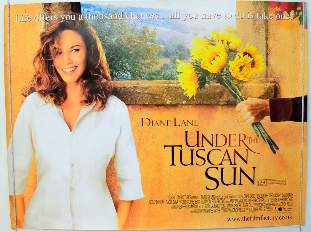 Under The Tuscan Sun Original British Quad Poster - Film Poster - Movie Poster