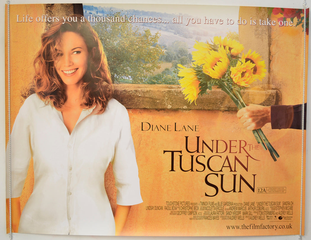 Under The Tuscan Sun Original Quad Poster - Film Poster - Movie Poster
