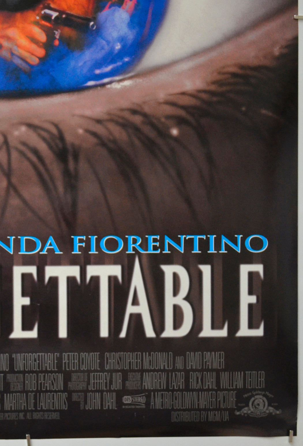 UNFORGETTABLE (Bottom Right) Cinema One Sheet Movie Poster