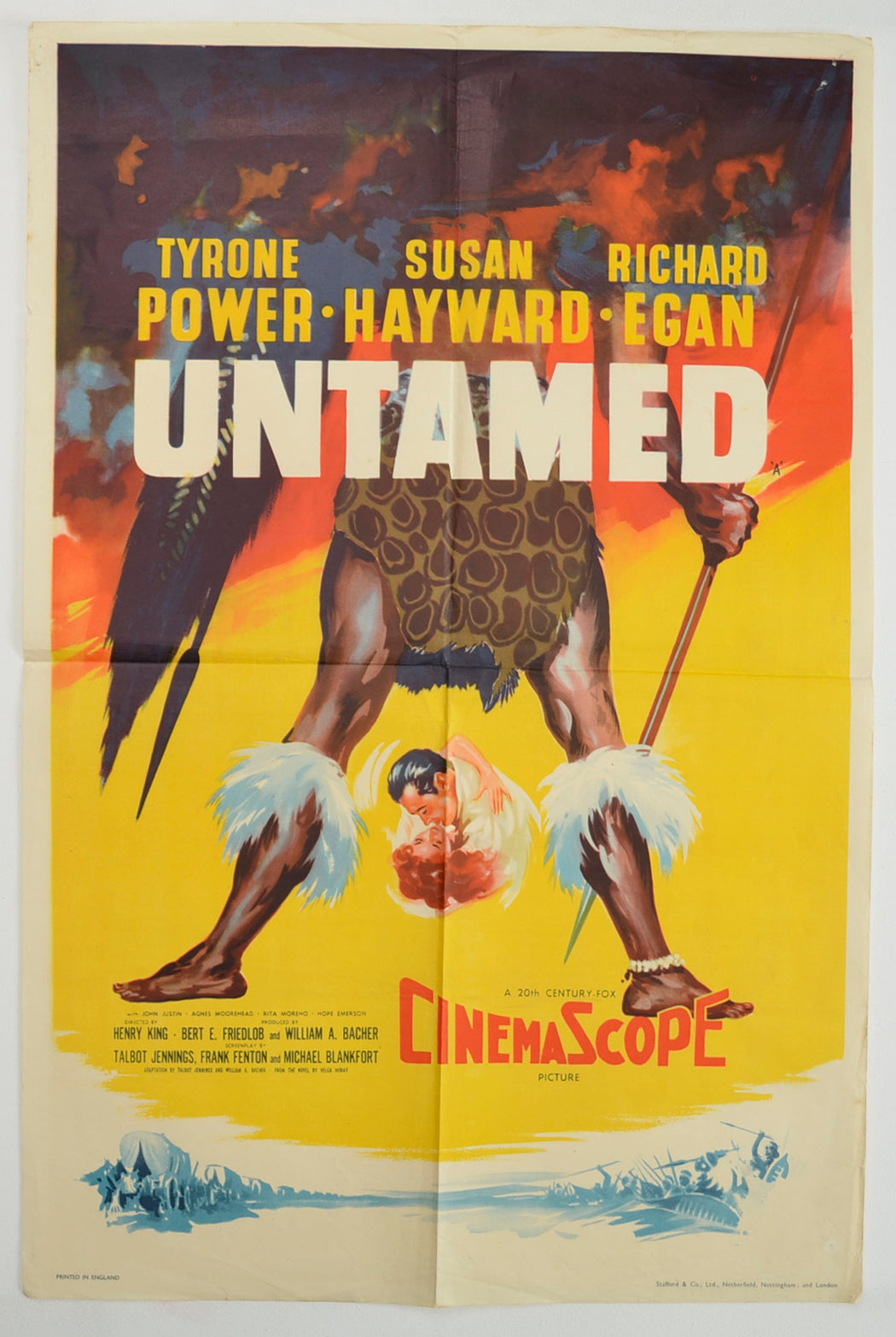 Untamed Original Double Crown Poster - Film Poster - Movie Poster