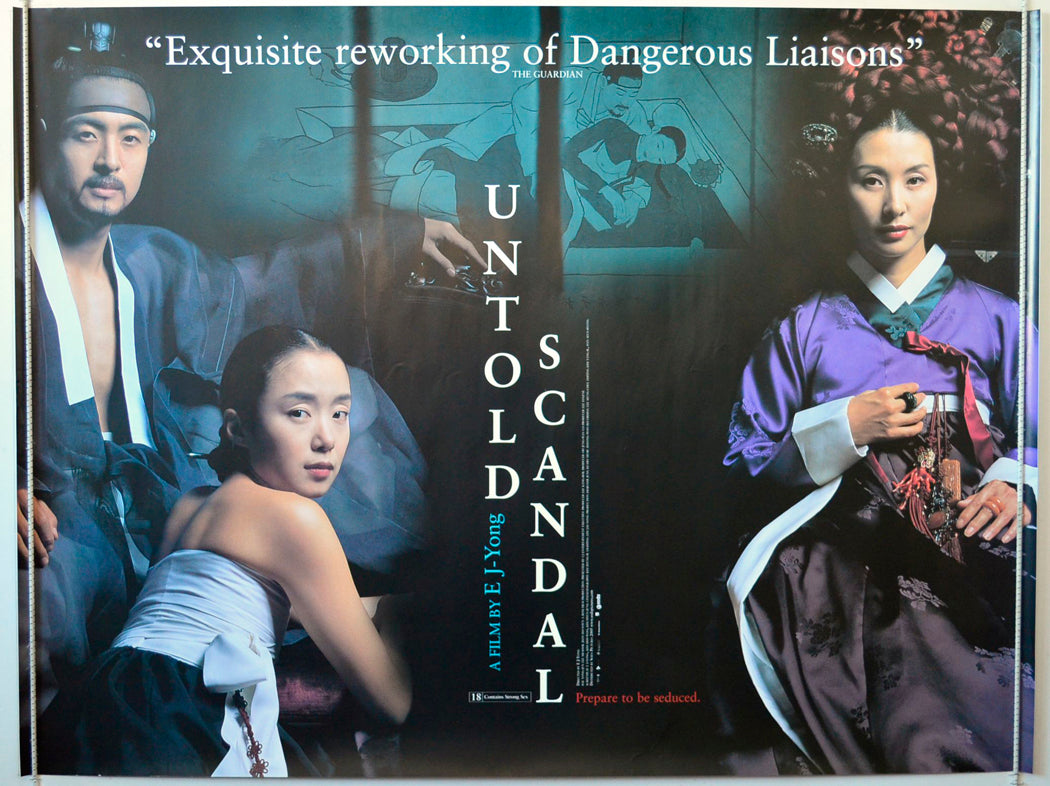 Untold Scandal (a.k.a. Scandal - Joseon namnyeo) Original British Quad Poster - Movie Poster