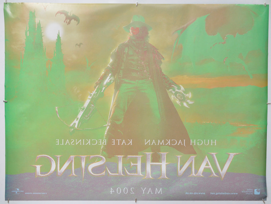 Van Helsing (Back) Cinema Quad Movie Poster