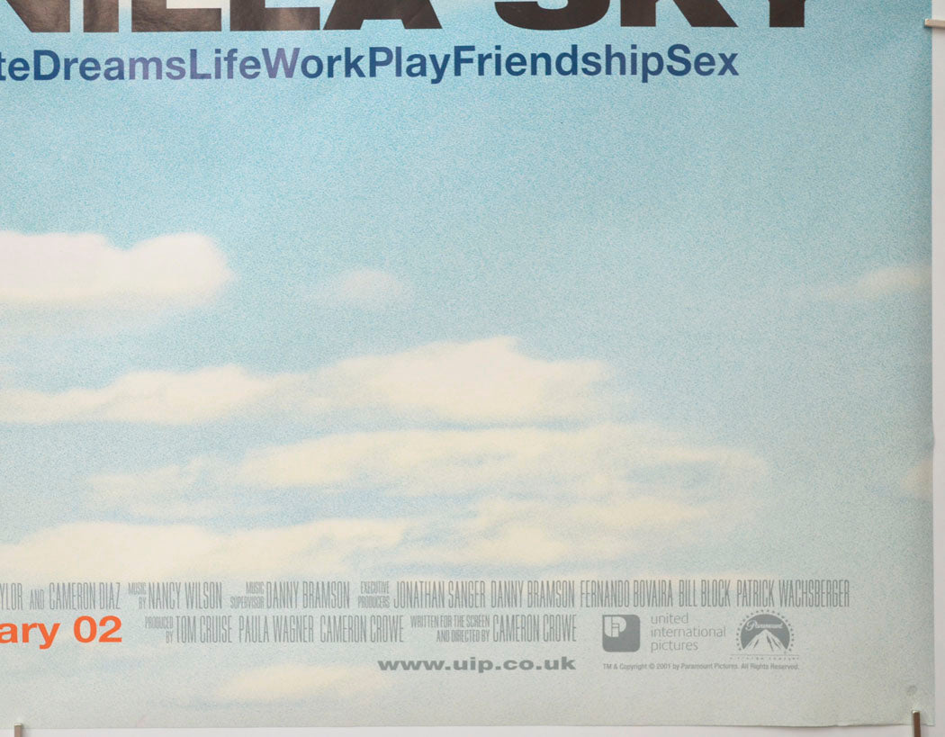 VANILLA SKY (Bottom Right) Cinema Quad Movie Poster