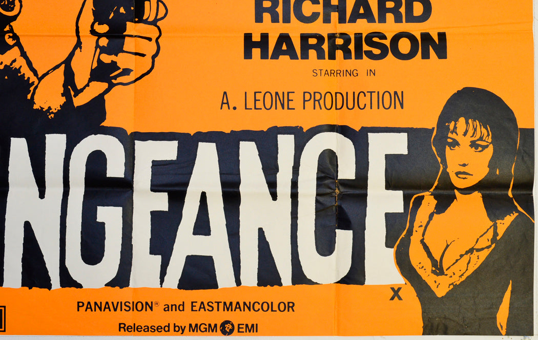 VENGEANCE (Bottom Right) Cinema Quad Movie Poster