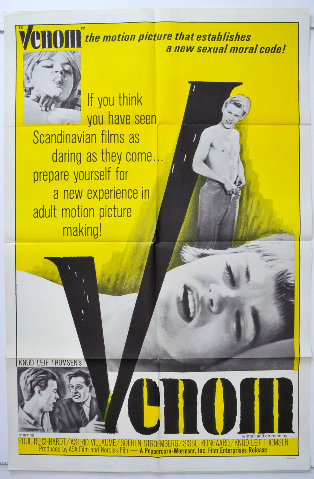 Venom (a.k.a. Gift) Original One Sheet Poster - Movie Poster