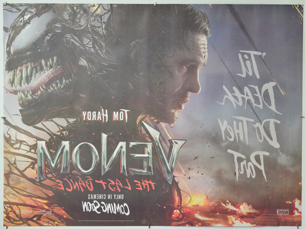 Venom: The Last Dance (Back) Cinema Quad Movie Poster