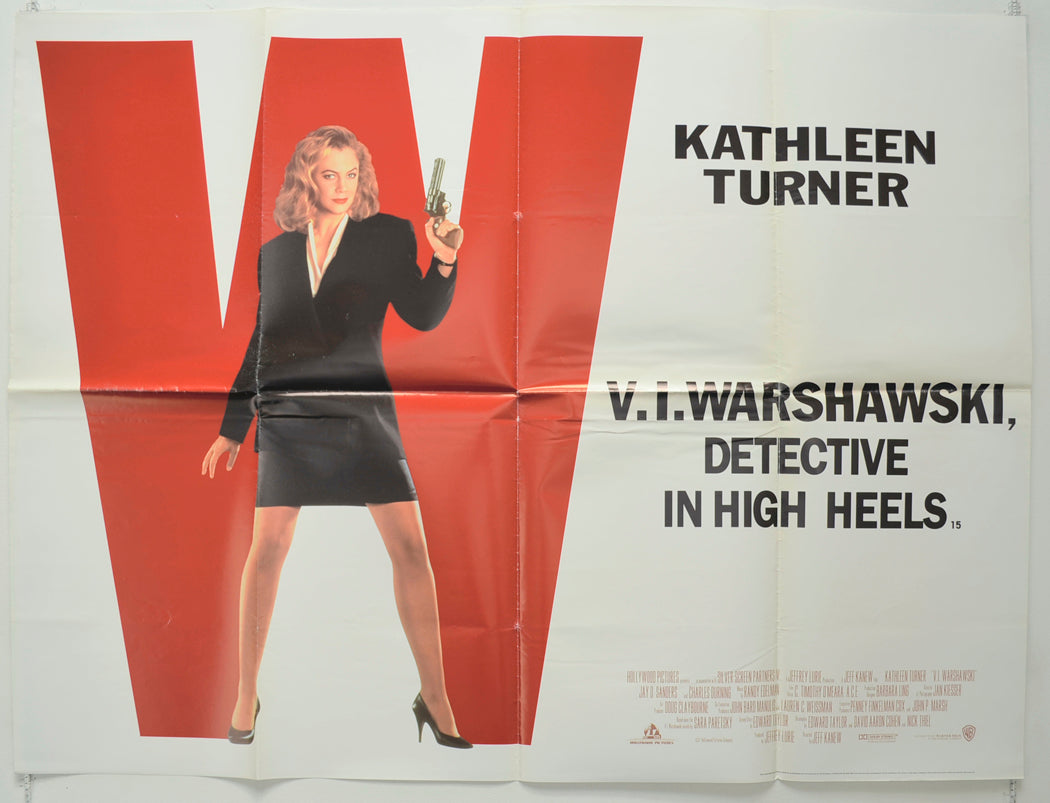 V.I. Warshawski Original Quad Poster - Film Poster - Movie Poster