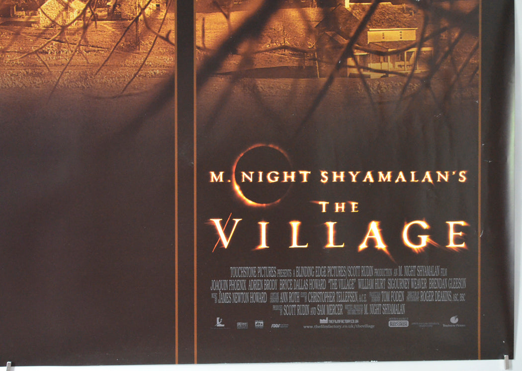 THE VILLAGE (Bottom Right) Cinema Quad Movie Poster