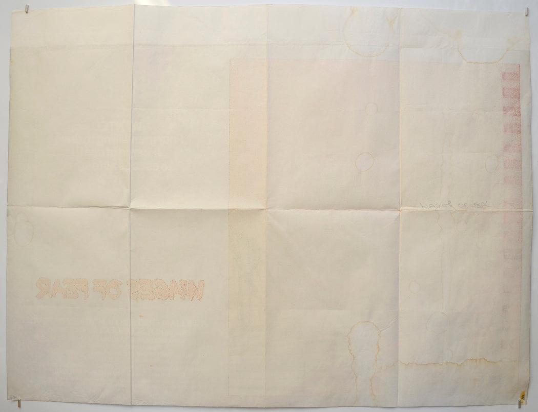 WAGES OF FEAR (Back) Cinema Quad Movie Poster