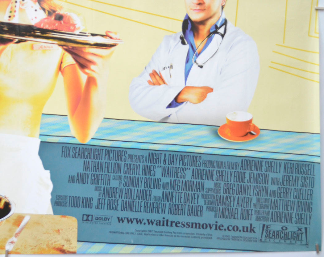 WAITRESS (Bottom Right) Cinema Quad Movie Poster
