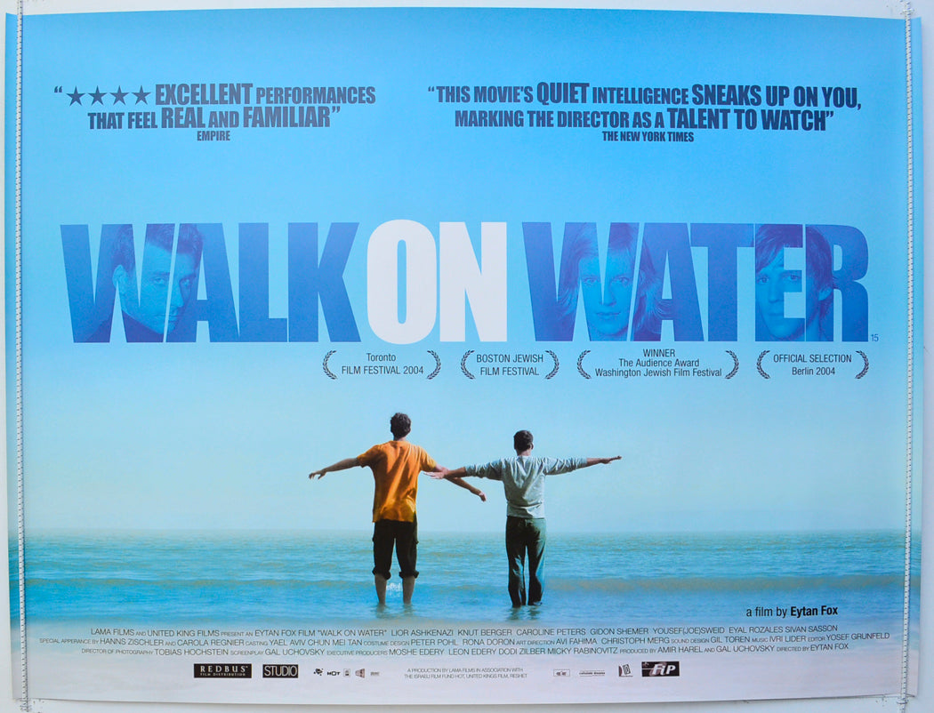 Walk On Water Original British Quad Poster - Film Poster - Movie Poster