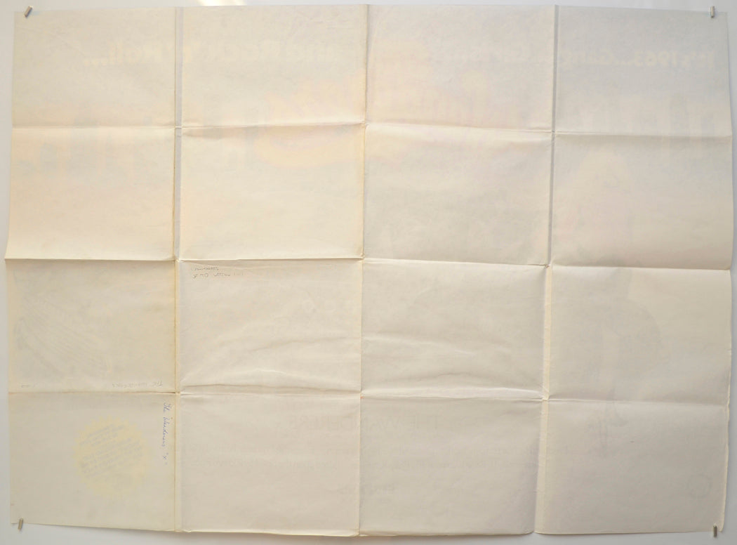 THE WANDERERS (Back) Cinema Quad Movie Poster