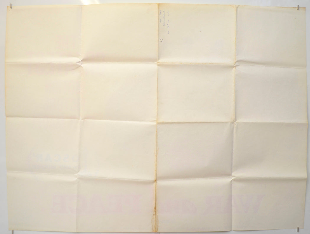 WAR AND PEACE (Back) Cinema Quad Movie Poster