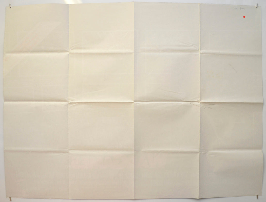 WAR GAMES (Back) Cinema Quad Movie Poster