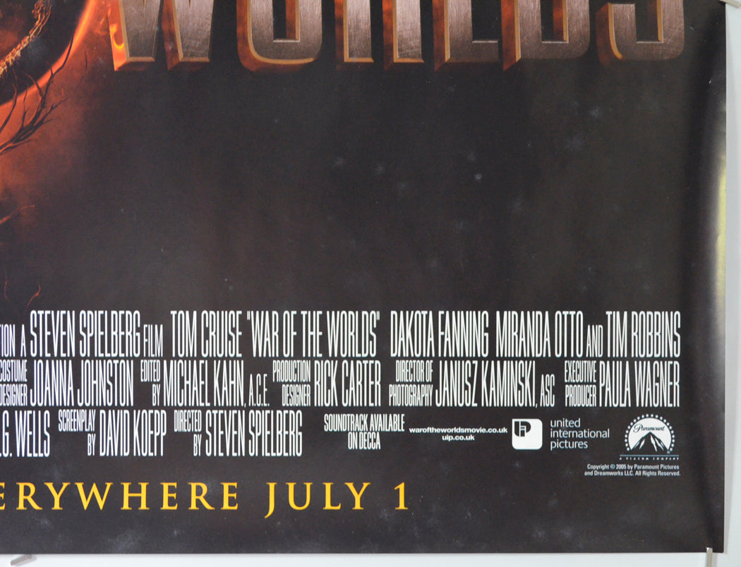 WAR OF THE WORLDS (Bottom Right) Cinema Quad Movie Poster